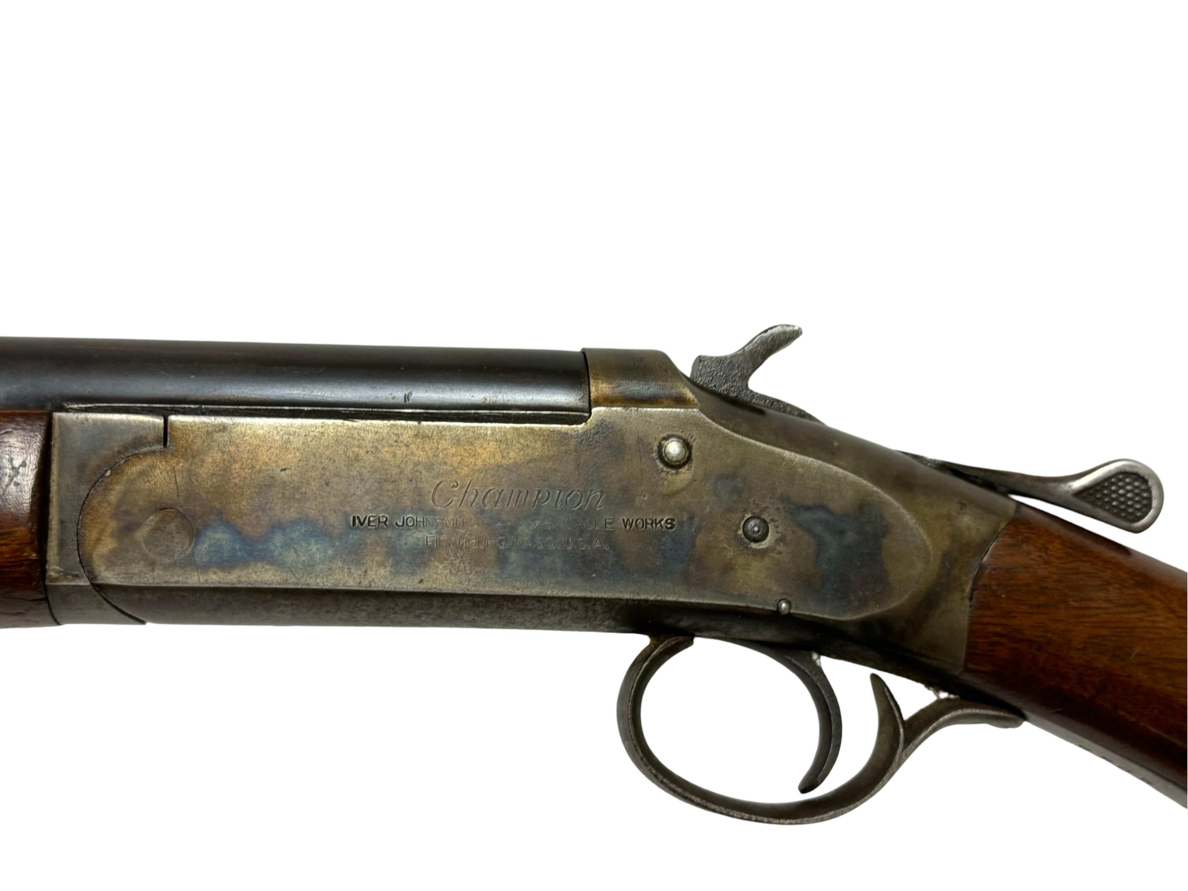 Iver Johnson Champion 16 GA. Single Break-Action Shotgun with Ejector