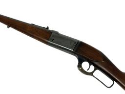 1911 Savage Model 1899 Lever Action .303 SAV Rifle with Buttstock Trapdoor