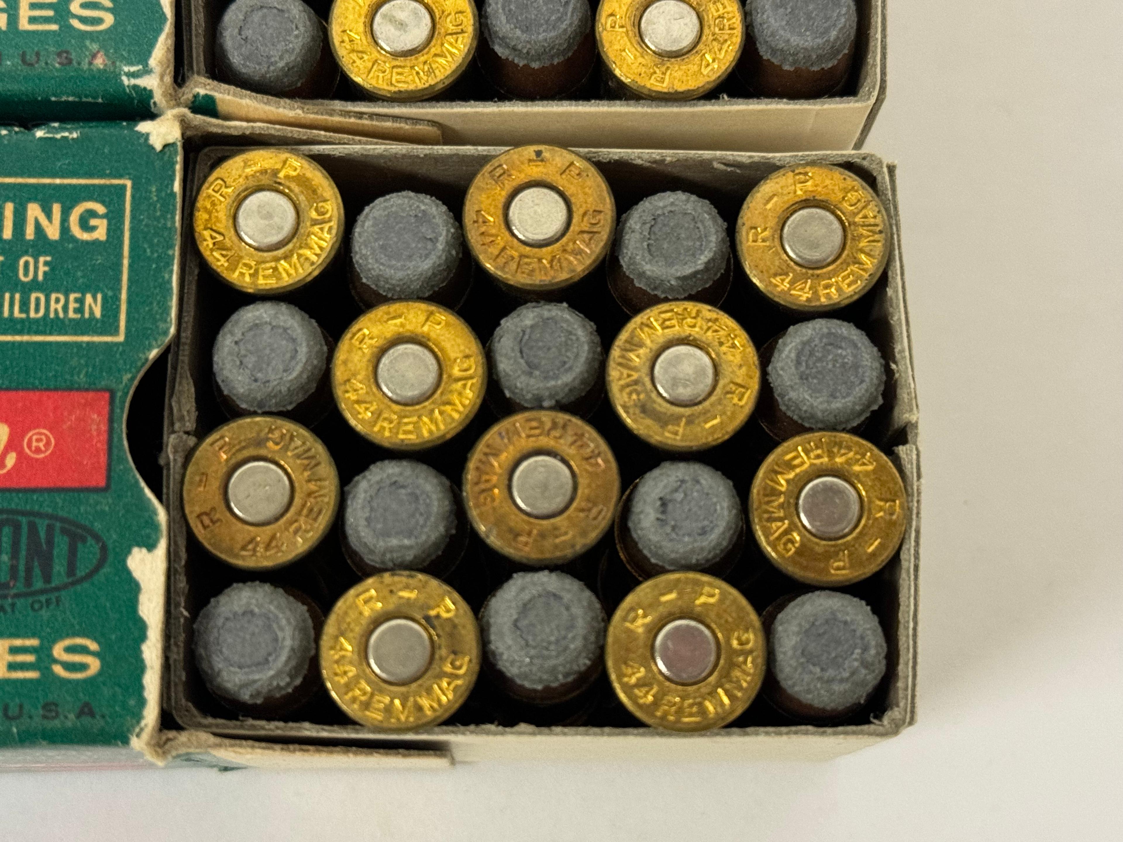 NIB 60rds. Of .44 REM. MAG. 240gr. SP Remington Kleanbore Ammunition