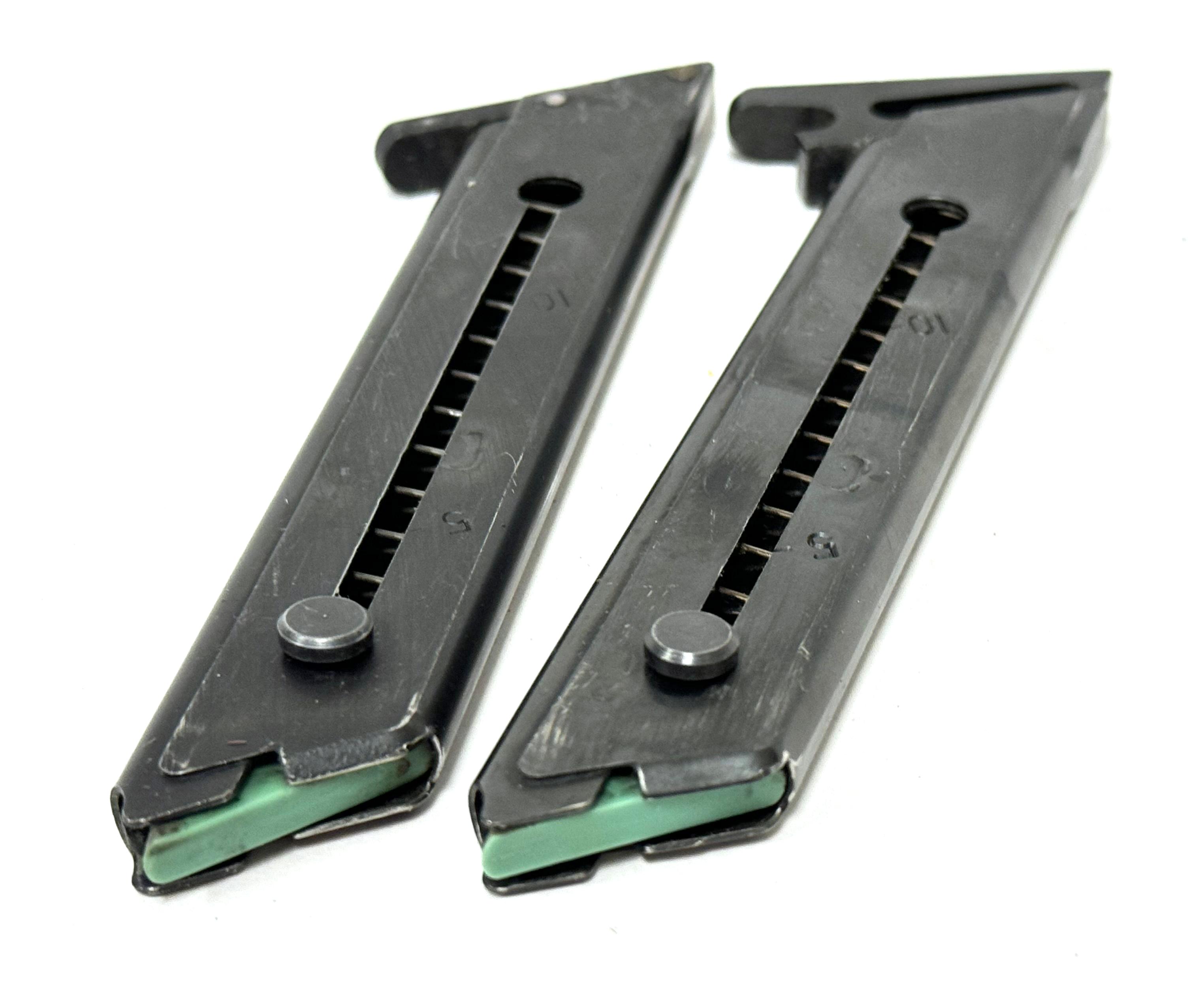 Pair of High Standard .22 CAL. Pistol Magazines with (1) Loader