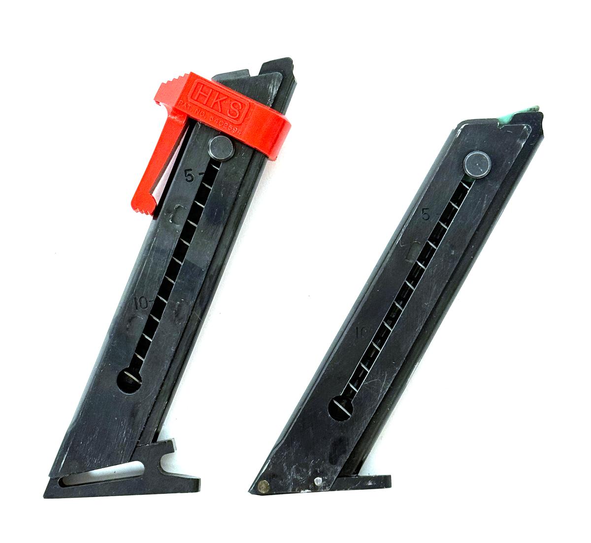 Pair of High Standard .22 CAL. Pistol Magazines with (1) Loader