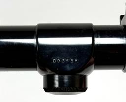 Burris 1X Pistol Scope with Ring Mounts