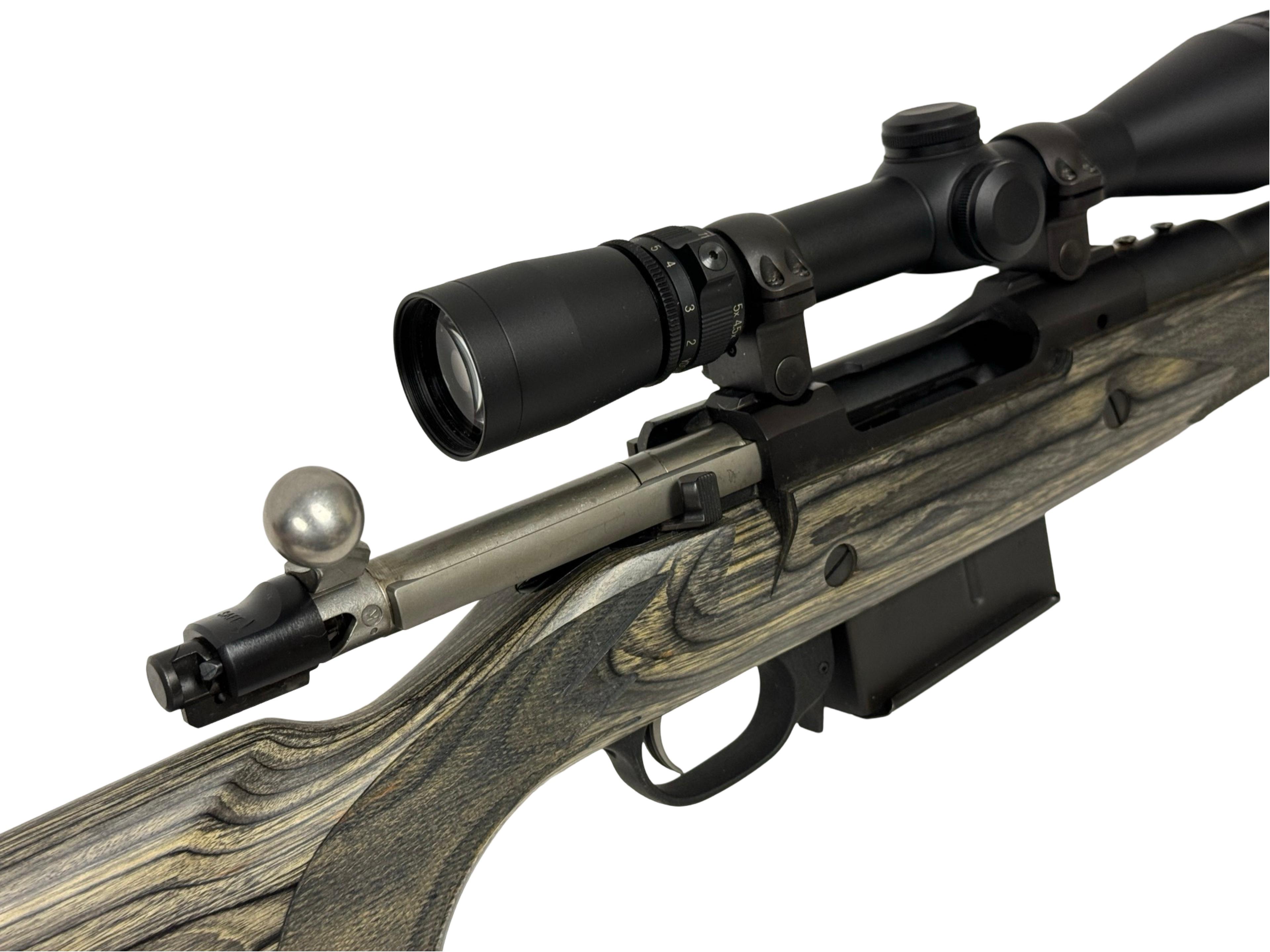 New Ruger Gunsite Scout .308 WIN. Compact Lightweight Hunting Rifle with Leupold Scope