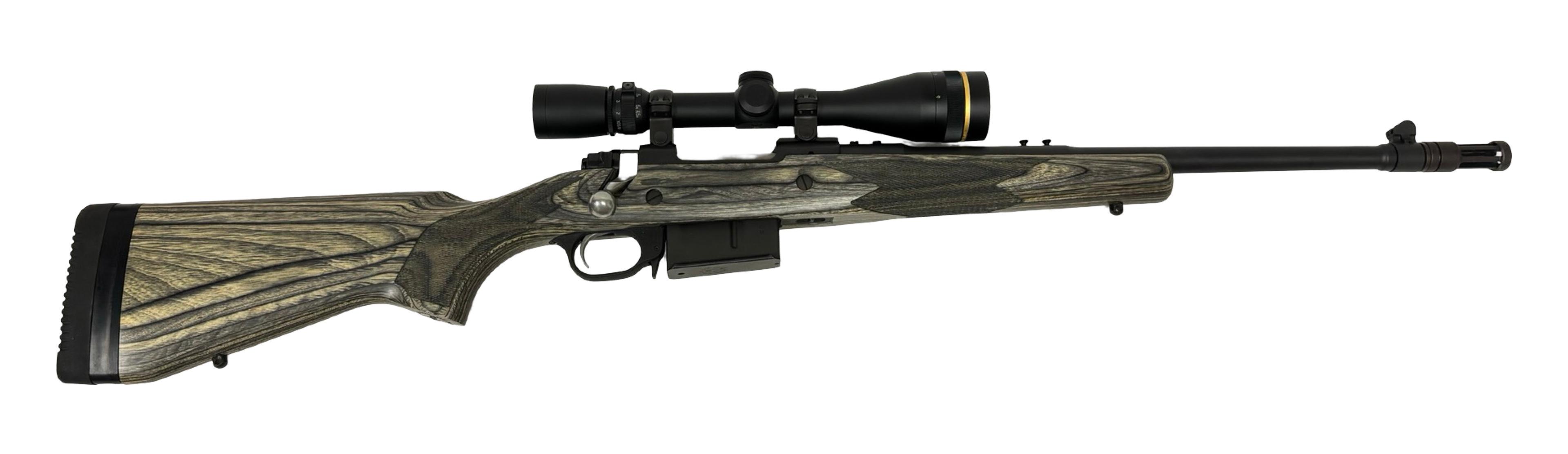 New Ruger Gunsite Scout .308 WIN. Compact Lightweight Hunting Rifle with Leupold Scope