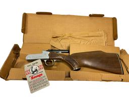 NIB Scarce Savage DE LUXE Model 24J-DL Over/Under .22 LR / .410 GA. Combination Gun