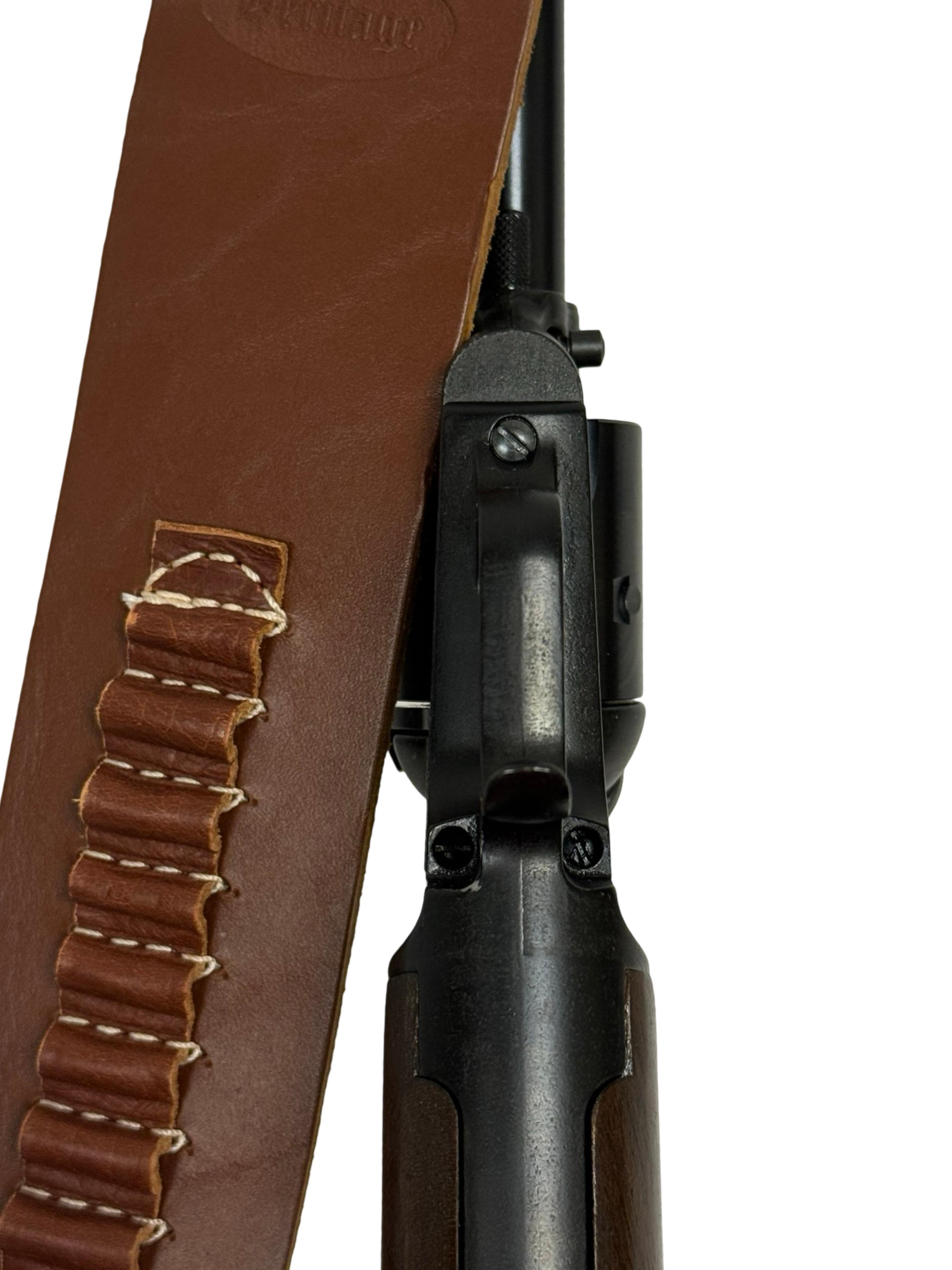 New Heritage Mfg. Rough Rider .22 LR Revolver Rifle with Leather Cartridge Sling