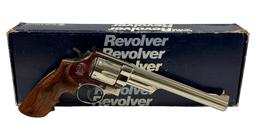 Excellent 1982 Smith & Wesson Model 29-3 Nickel 8.25" .44 MAGNUM Revolver in Box