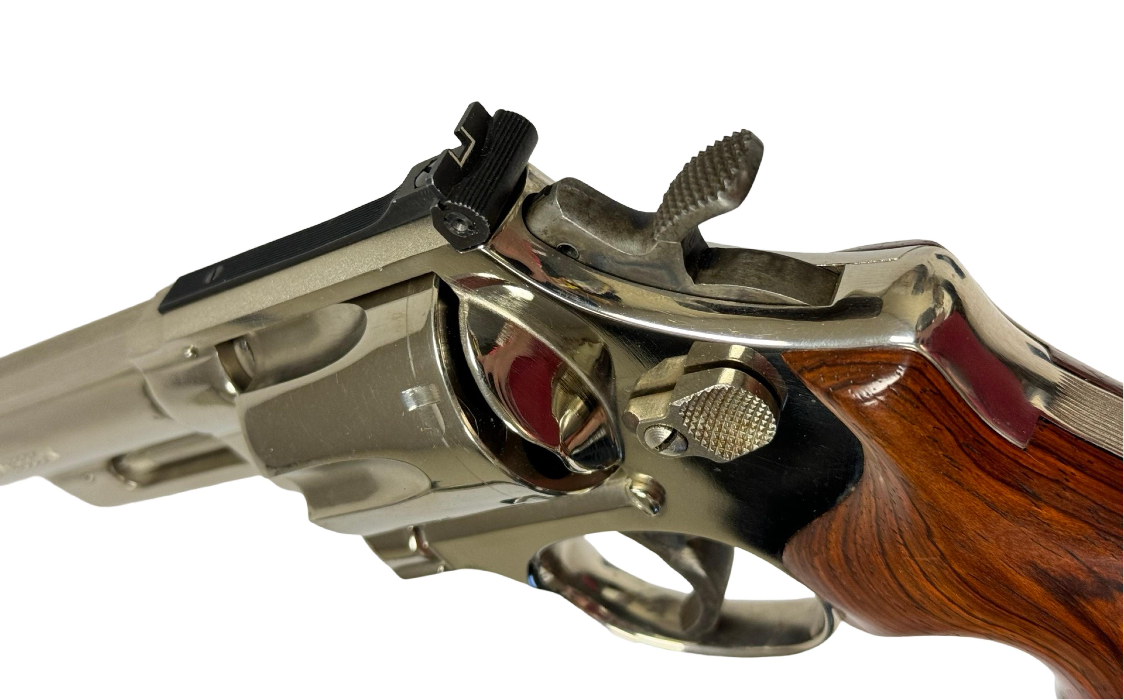 Excellent 1982 Smith & Wesson Model 29-3 Nickel 8.25" .44 MAGNUM Revolver in Box