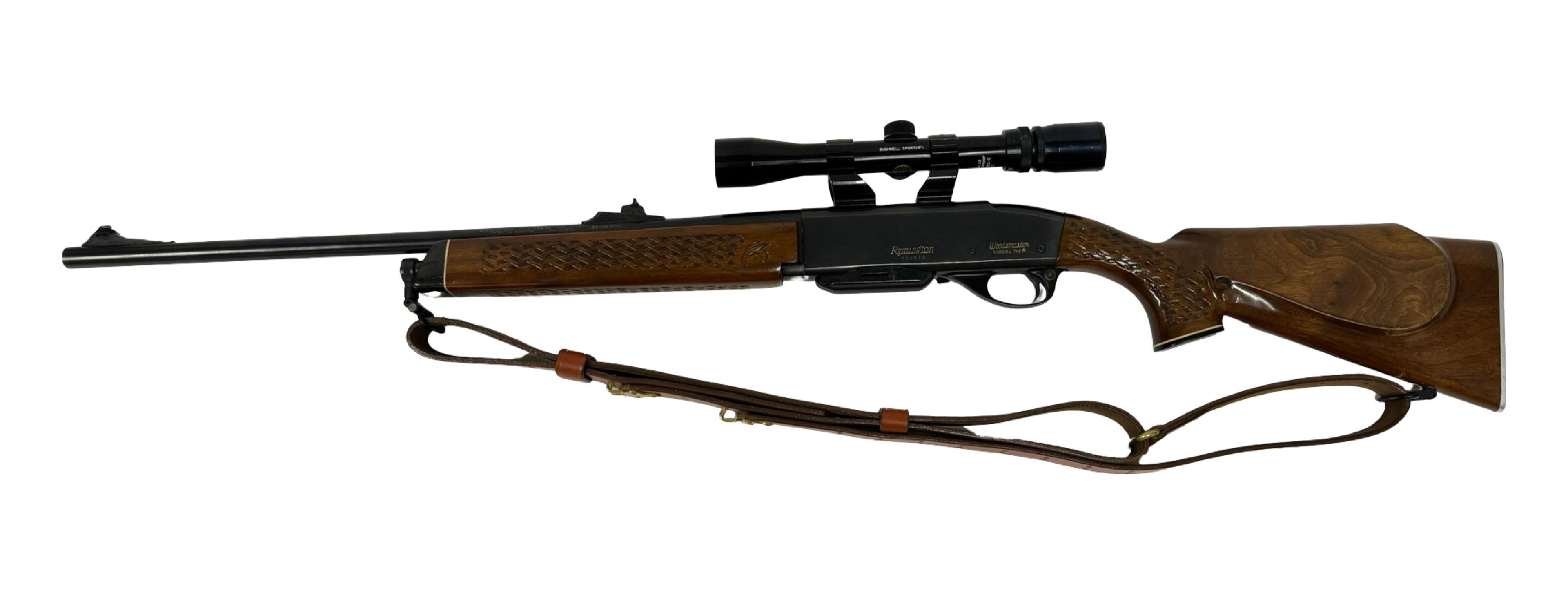 Excellent 1967 Remington Woodsmaster Model 742 BDL Deluxe .30-06 SPRG Semi-Auto Rifle w/ Scope