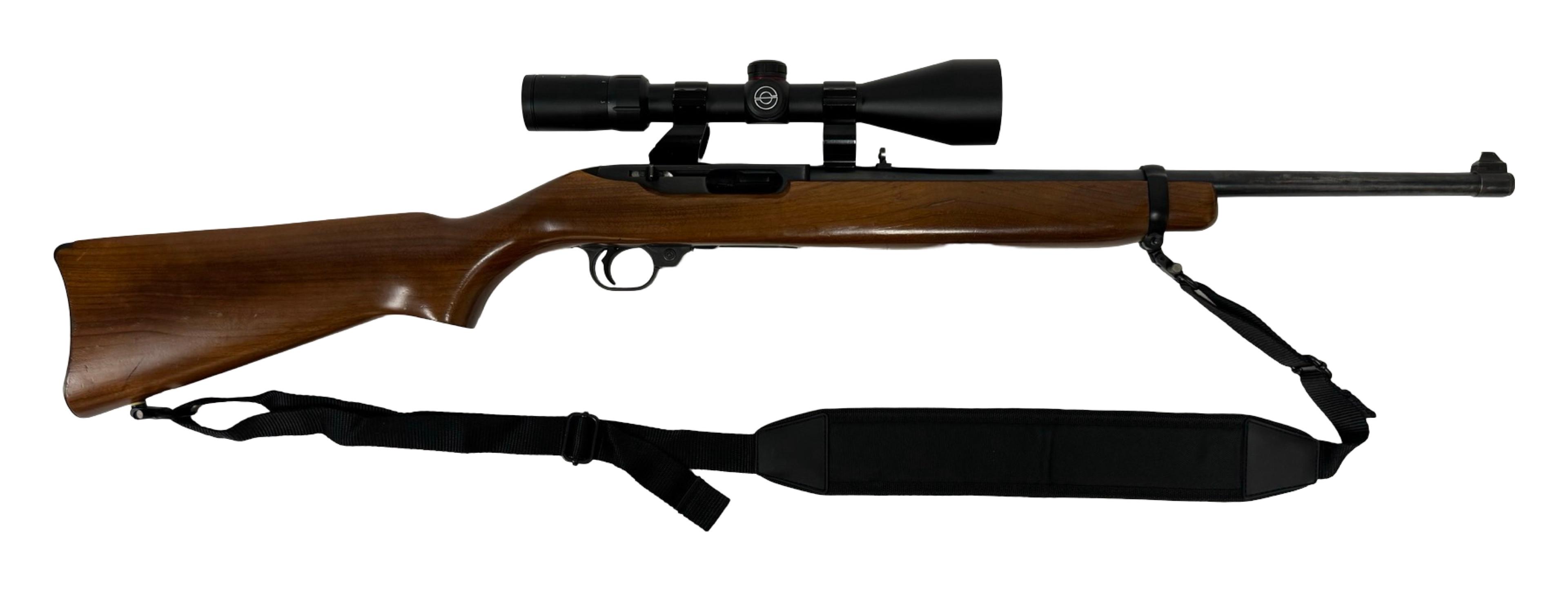 Excellent 1979 Ruger Carbine .44 MAGNUM Semi-Automatic Rifle with Scope and Sling