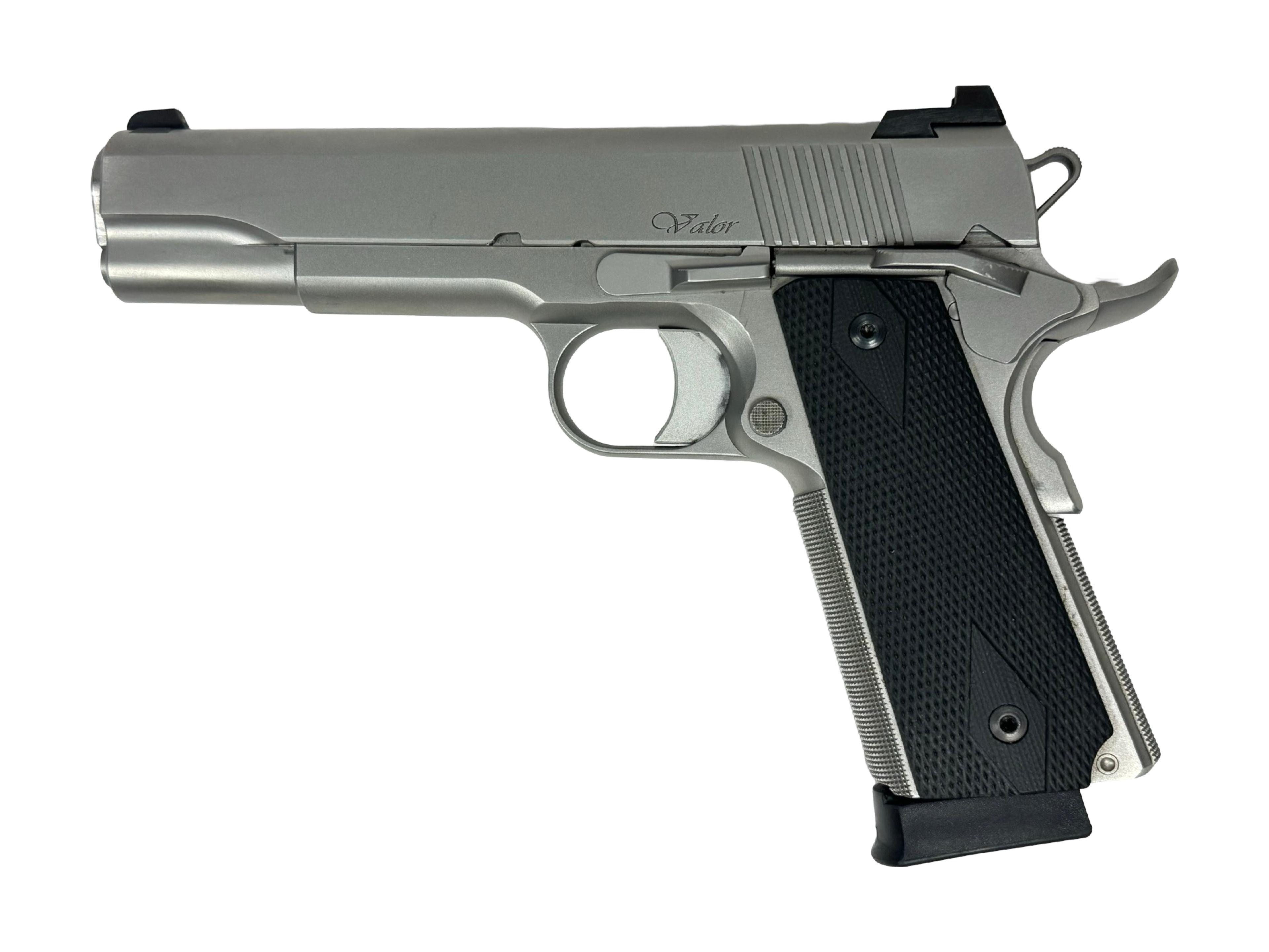 NIB Rare CZ / Dan Wesson Valor 1911 Stainless Steel .45 ACP Semi-Automatic Pistol with (3) Magazines