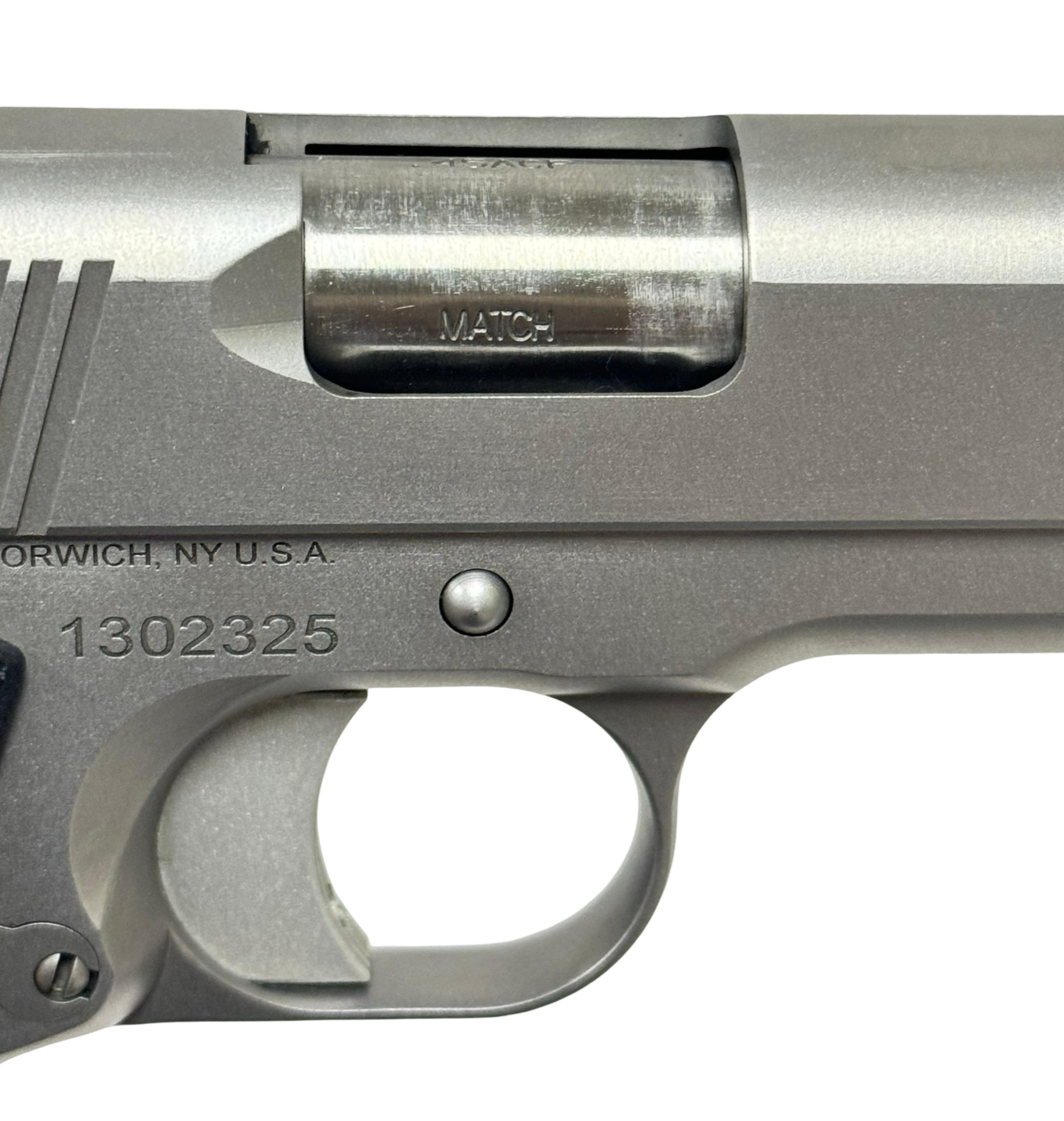 NIB Rare CZ / Dan Wesson Valor 1911 Stainless Steel .45 ACP Semi-Automatic Pistol with (3) Magazines