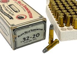 NIB 200rds. of .32-20 WINCHESTER (.32 WCF) 100gr. & 115gr. FPL Ammunition
