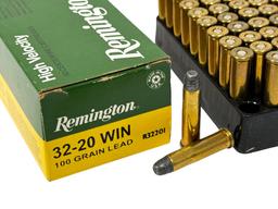 NIB 200rds. of .32-20 WINCHESTER (.32 WCF) 100gr. & 115gr. FPL Ammunition