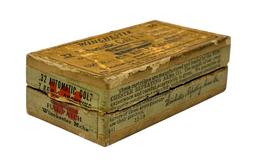 Collectible 47rds. of Winchester .32 AUTO COLT 74gr. Full Patch WRA Co. Orange Label Box Ammo