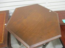 Hexagon Shaped Antique Table