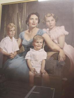 Vintage 1950's Union Co. Natives "The Jennings" Family Portrait