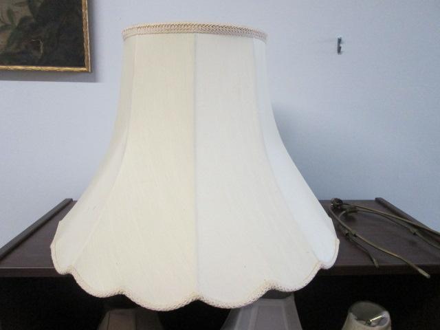 Large Grouping of Various Size Lamp Shades