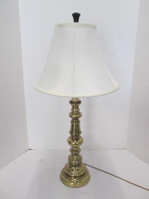 Brass Candle Stick Lamp