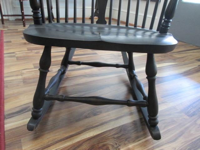 Vintage Cochran Chair Windsor Spindle Back Style Rocker