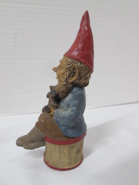 1983 Tom Clark Signed "Teddy"  Gnome and 1984 "Spock" Gnome