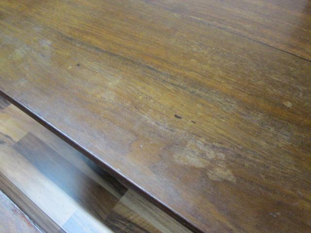 Antique Mahogany Drop Leaf Table with Drawer