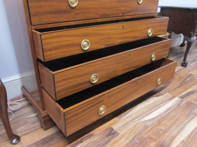 Statement Piece Vintage Mahogany and Mixed Wood Butler's Secretary