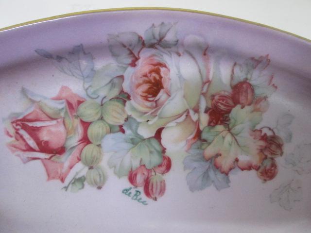 Vintage Handpainted German and English Porcelain