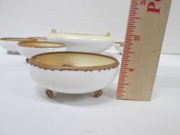 Vintage Handpainted Nippon Nut Dish Set