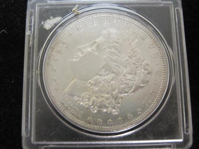 Morgan Silver Dollar- 1881