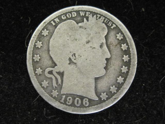 1906 Barber Quarter