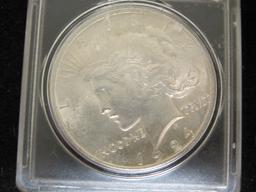 Peace Silver Dollar- 1924