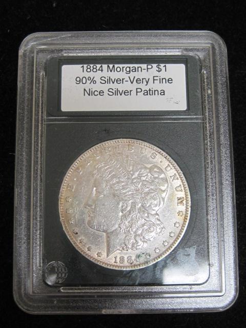 Morgan Silver Dollar- 1884