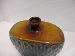 Beth's House Designs Textured Glazed Ceramic Vase