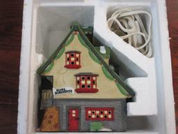 Two Dept. 56 Heritage Village Collection "North Pole Series" Houses in Original Boxes