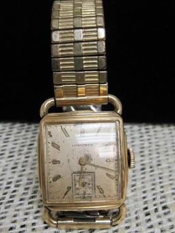 Men's Vintage Gold Filled Longines Wristwatch