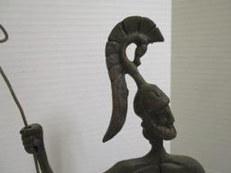 Modernest Bronze Sculpture Greek Soldier
