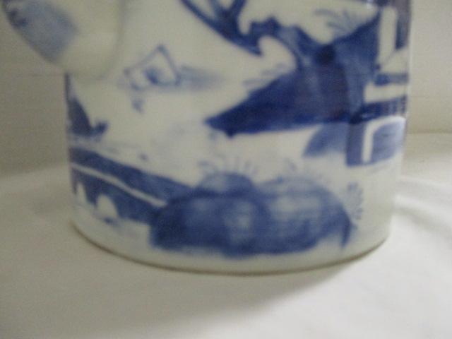 Blue & White Porcelain Teapot