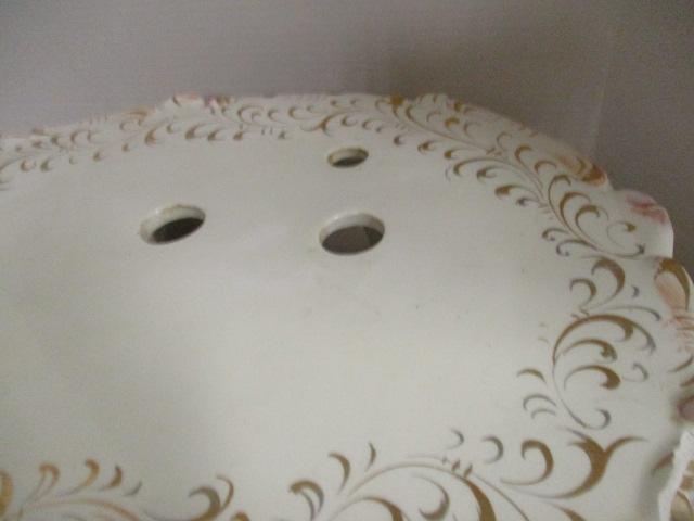Capidemonte Italian Porcelain Stand/Tray