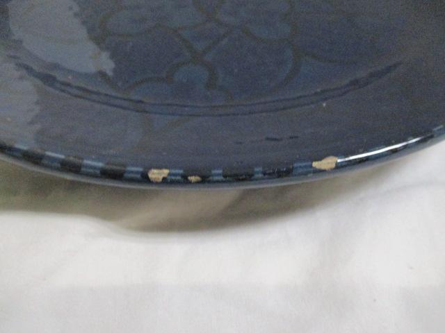 6 PC Blue Plates, Bowl, Platter