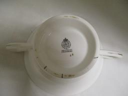 Royal Worcester 'Strathmore' Soup Bowls Set