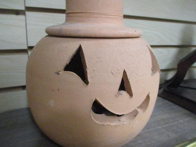 Clay Jack O Lantern