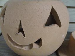 Clay Jack O Lantern