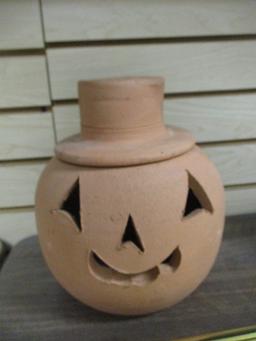 Clay Jack O Lantern