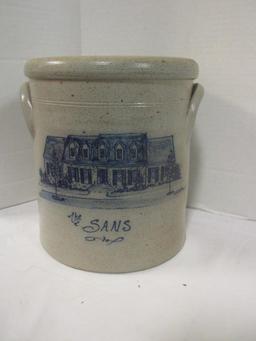 1989 Rockdale Union Stoneware Crock