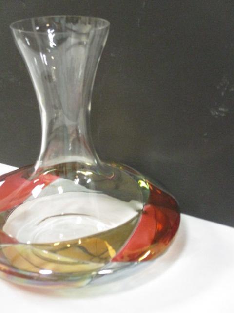 Art Glass Red Wine Decanter