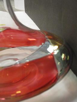 Art Glass Red Wine Decanter