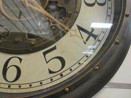 Two Sterling & Noble Clock Co. Quartz Wall Clocks