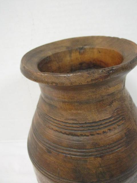 Old Wood Milk Jug from the Himalayan Mountains