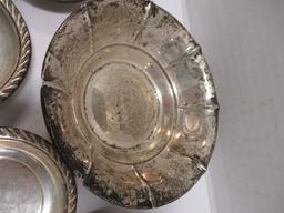 Vintage Sterling Shakers and Small Presentation Bowls